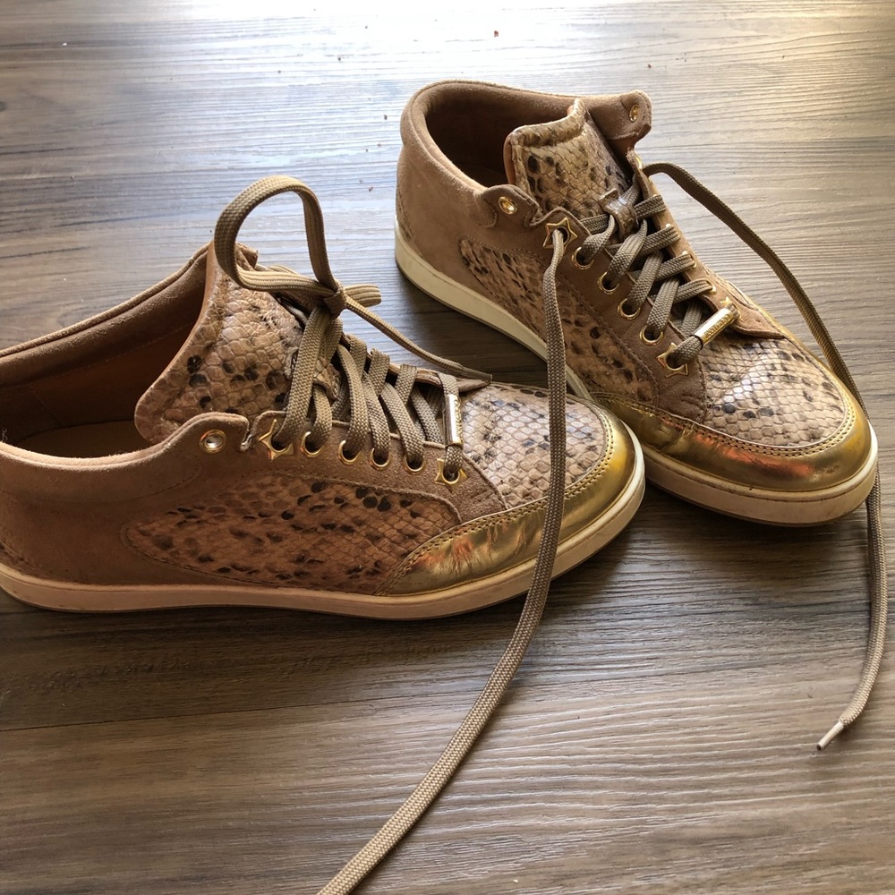 Authentic jimmy choo sneakers